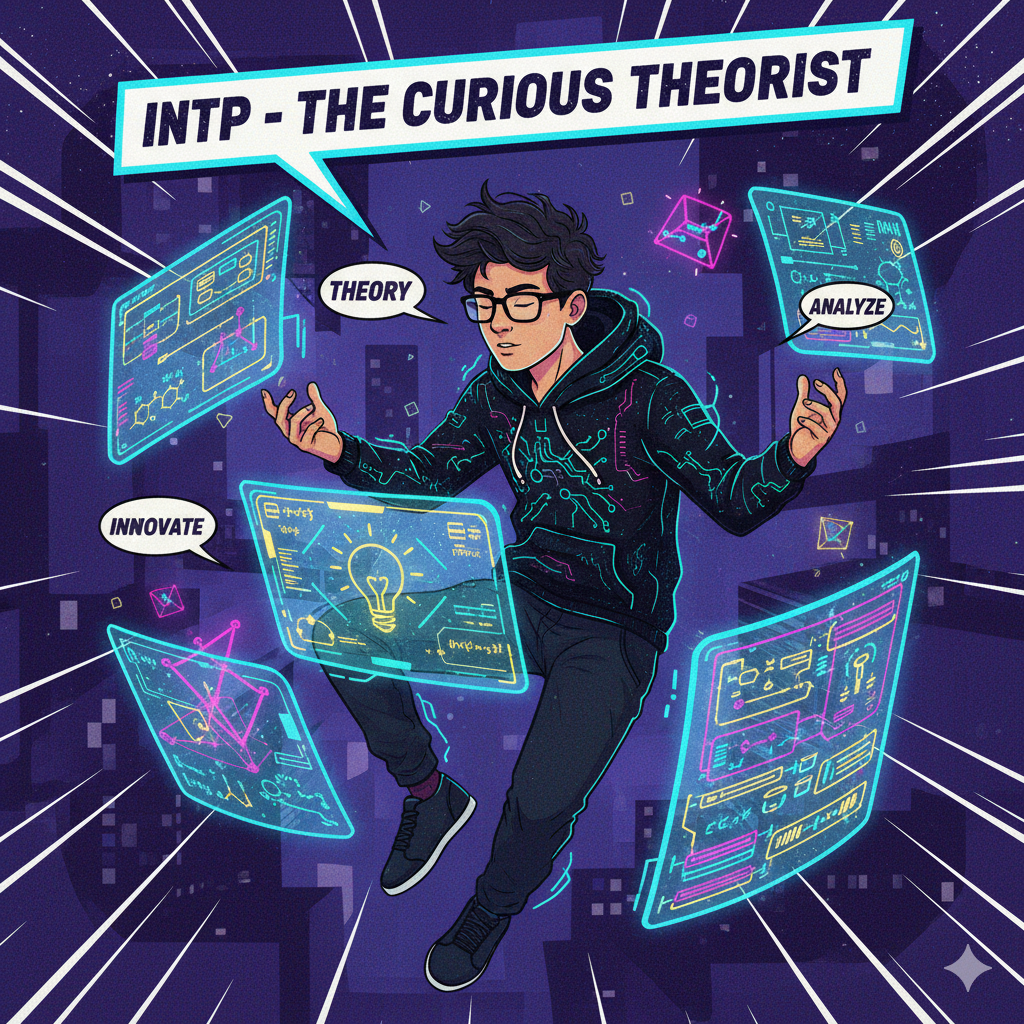 The Curious Theorist poster